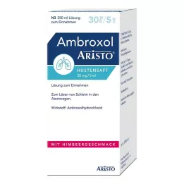 AMBROXOL Aristo yskänsiirappi 30 mg/5 ml, liuos suun kautta, 250 ml