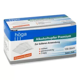 Höga Alcoholpufer Premium, 100 kpl