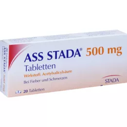 Ass Stada 500 mg tabletit, 20 kpl