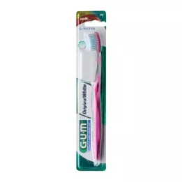 GUM Alkuperäinen valkoinen hammasharja pehmeä, 1 kpl