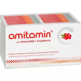 AMITAMIN Immun360+Karpalokapselit, 120 kpl