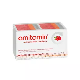 AMITAMIN immun360+Cranberry kapselit, 120 kpl