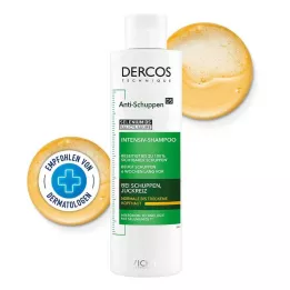 VICHY DERCOS Hilseshampoo kuivalle päänahalle, 200 ml