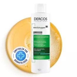 VICHY DERCOS Anti-Dandruff Shampoo rasvaiselle päänahalle, 200 ml