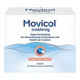 MOVICOL juomavalmis 25 ml pussiliuosta oraaliseen käyttöön, 30 kpl