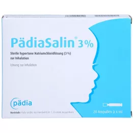 PÄDIASALIN 3 % inhalaatioampullit, 20 kpl