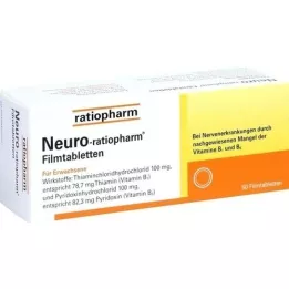 NEURO-RATIOPHARM Film -päällystetyt tabletit, 50 kpl