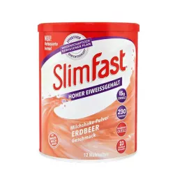 Slimast Milkshake jauhe mansikka, 438 g