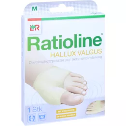 Ratioline Hallux Valgus Paineensuojaus Pad M (SHOTEGR.39-41), 1 kpl