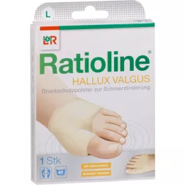 Ratioline Hallux Valgus -paineistus pad l (Shootgr.42-45), 1 kpl