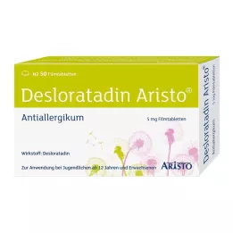 DESLORATADIN Aristo 5 mg Film -päällystetyt tabletit, 50 kpl