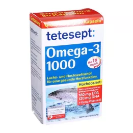 TETESEPT Omega-3 1000 kapselia, 80 kpl
