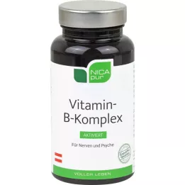 NICAPUR B-vitamiinikompleksiaktivoidut kapselit, 60 kpl
