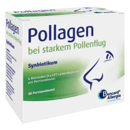 Pollageenisynbiootti probioottien ja prebioottipussin kanssa (30 kpl)