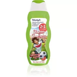 Tetesept Suihku ja shampoo Cool Kicker, 200 ml