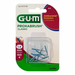 GUM Proxabrush Classic vaihtoharjat 1,4 mm, 8 kpl