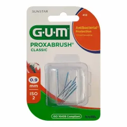 GUM Proxabrush Classic vaihtoharjat 0,9 mm, 8 kpl