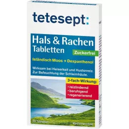 TETESEPT Kurkku &amp; Kurkkutabletit sokerittomat, 20 kpl
