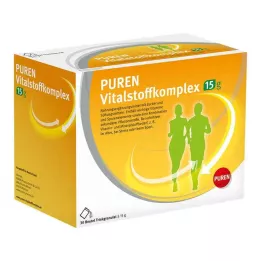 PUREN Vital aine kompleksipussi 15 g rakeita, 30 kpl