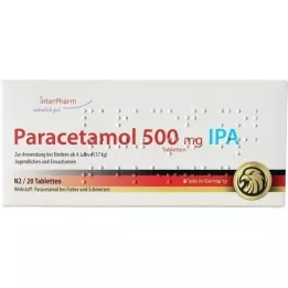 Paracetamol 500 mg IPA-tabletit, 20 kpl