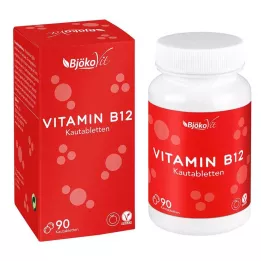 B12-vitamiini pureskeltavat tabletit, 90 kpl