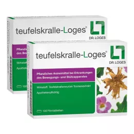 TEUFELSKRALLE-LOGES Kalvopäällysteiset tabletit, 200 kpl