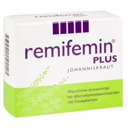 Remifemin Plus Johns Wort Film-päällystetyt tabletit, 100 kpl