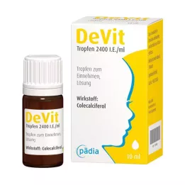 DEVIT Tipat 2400 IU/ml Oraaliset tippat, 10 ml