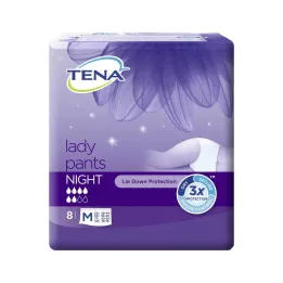 Tena Lady Night Pants M, 8 kpl