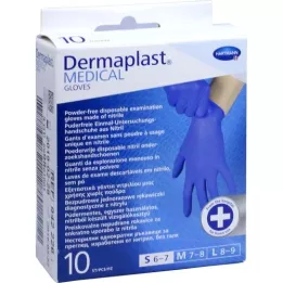Dermaplast Lääketieteellinen U Gloves Epsteril S 6-7, 10 kpl