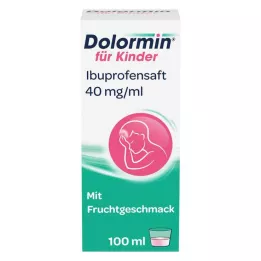 DOLORMIN lapsille Ibuprofeenisiirappi 40 mg/ml suspensio, 100 ml