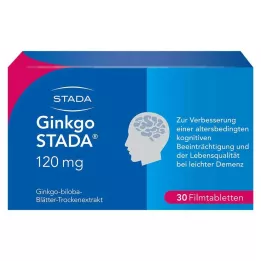 GINKGO STADA 120 mg kalvopäällysteiset tabletit, 30 kpl