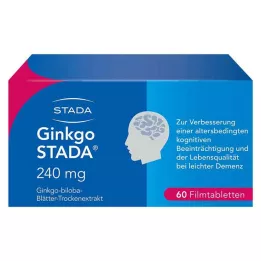 GINKGO STADA 240 mg kalvopäällysteiset tabletit, 60 kpl