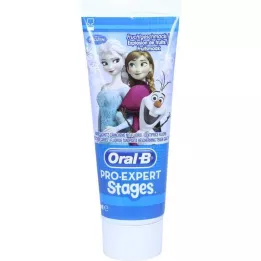 ORAL B Stages Lasten hammastahna Ice Princess, 75 ml