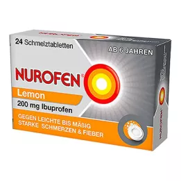 NUROFEN 200 mg Sitruunasulavat tabletit, 24 kpl