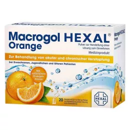 MACROGOL HEXAL Orange Plv.z.Her.e.Lsg.z.Einn.Btl., 20 kpl