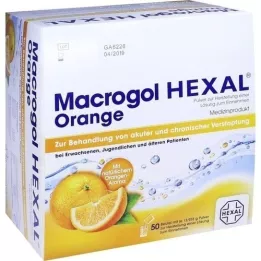 MACROGOL HEXAL Orange plv.z.her.e.lsg.z.einn.btl., 50 kpl