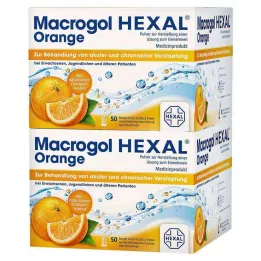MACROGOL HEXAL Orange Plv.z.Her.e.Lsg.z.Einn.Btl., 100 kpl