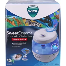 WICK Sweetdreams 2in1 Ultraääni kostuttimen, 1 kpl
