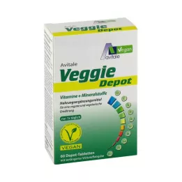 VEGGIE Depot Vitamins+Minerals -tabletit, 60 kpl