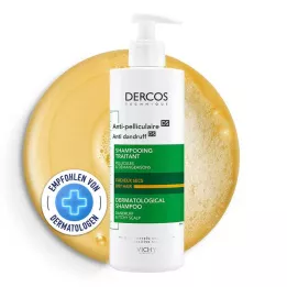 Vichy Dercos Anti-Dandruff Care Shampoo kuiville hiuksille, 390 ml
