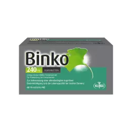 BINKO 240 mg kalvopäällysteiset tabletit, 60 kpl