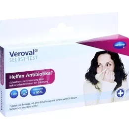 VEROVAL Auttaako antibiootit itsetestauksessa, 1 kpl
