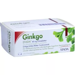 GINKGO STADA 40 mg kalvopäällystetyt tabletit, 120 kpl