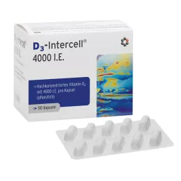 D3-INTERCELL 4 000 IU kapselit, 90 kpl