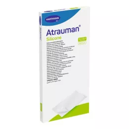 ATRAUMAN Silikonisteriilit 10x20 cm kompressit, 10 kpl