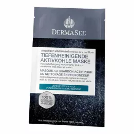 DermaSel Totes Sea Minerals Syvyys puhdistus aktivoitu hiili, 12 ml