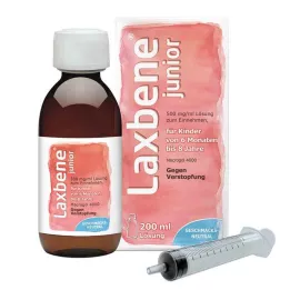 LAXBENE junior 500 mg/ml oraaliliuos, lapset 6kk-8v, 200ml