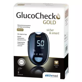 GLUCOCHECK GOLD Verensokerimittarisarja mmol/l, 1 kpl