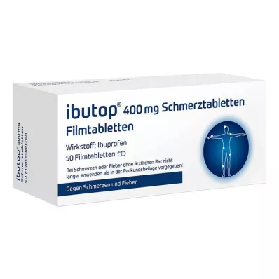 IBUTOP 400 mg kipulääkettä kalvopäällysteiset tabletit, 50 kpl